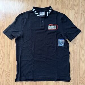 Formula 1 One Las Vegas Grand Prix Classic Short Sleeve Polo Unisex Black: M